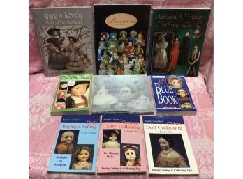 Lot Of 9 Doll Books