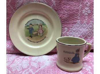 Childrens Nursery Rhymes Cup And Saucer