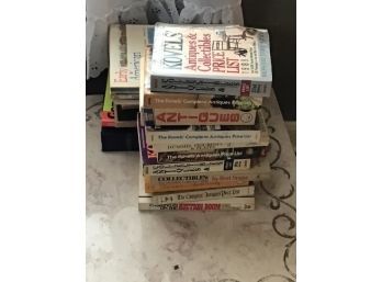 Group Of Vintage Collector Books - On Antiques, Collectibles, Price Guides