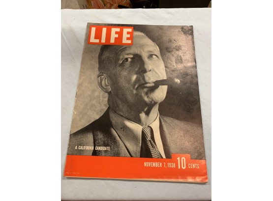 Antique Life Magazine - November 7, 1938