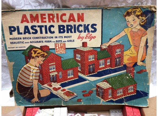 Vintage American Plastic Bricks