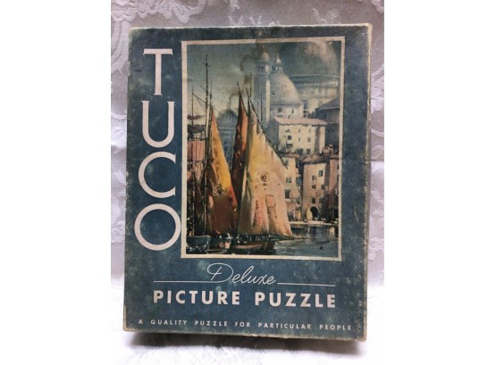 Antique Jigsaw Picture Puzzle - Tuco, COMPLETE!!