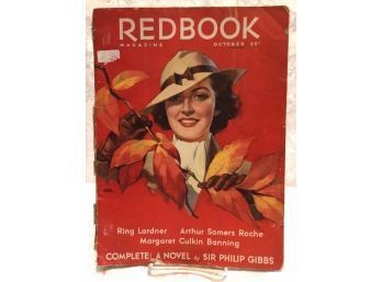 Vintage Magazine - Redbook - October
