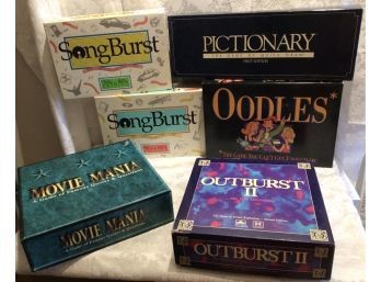Board Games - Lot Of 6 Games