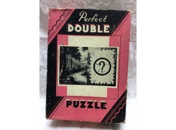 Antique Jigsaw Picture Puzzle - Autumn Splendor First Scent, COMPLETE!!
