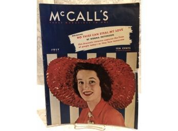 Antique Magazine - McCalls - July 1941