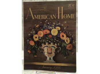 Antique Magazine - The American Home - January 1935