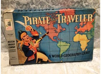 Vintage Board Game - Pirates And Travel