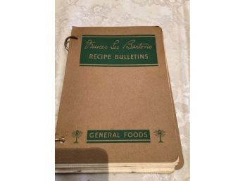 Vintage Book - General Foods - Recipe Bullitins