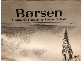 Borsen Booklet - June 1939