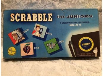 Vintage Board Game - Scrabble For Juniors
