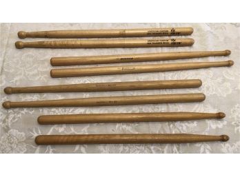 4 Pairs Of Drum Sticks