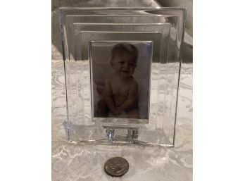 Waterford Crystal Photo Frame - 2 3/8 X 3 1/4