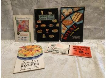 Vintage Recipe Books