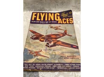 Antique Flying Aces Magazine- December