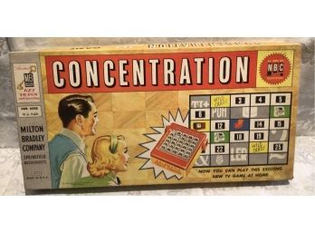 Vintage Board Game - Concentration