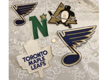Hockey Patches - Five Pieces