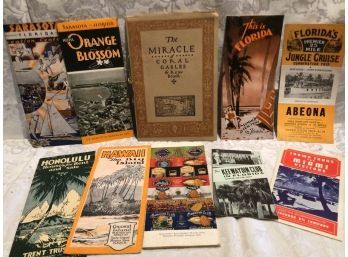 Antique And Vintage Travel Brochures