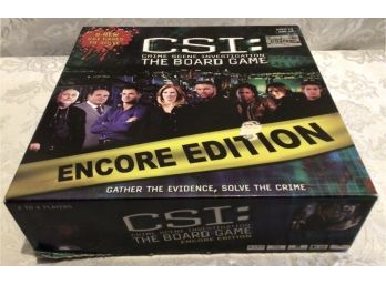 Board Game - CSI: Encore Edition