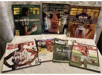 Sports Magazines - Lot Of 7