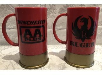 Pair Of Ruger/winchester Mugs