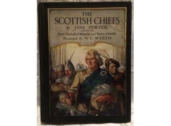 Antique Book - The Scottish Chiefs - 1921