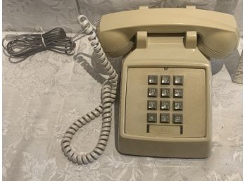 Vintage Push Button Phone By Premier, Works. SHIPPABLE