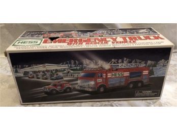 Hess Emergency Truck With Rescue - New In Box