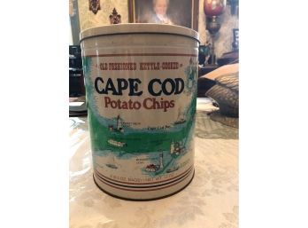 Large Cape Cod Potato Chips Tin