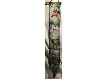 Hanging Decorative Horses Tapestry - 46 Inches Long