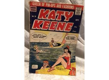 Antique Comic - Katy Keene - 10 Cents