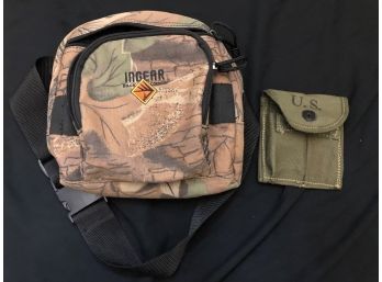 INGEAR Back Country Compartment Bag & WWII US Knife Sheaths - Shippable