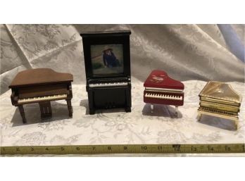 Miniature Pianos - Two Are Music Boxes