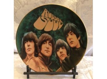 Vintage Beatles Limited Edition Collector Plate - Rubber Soul