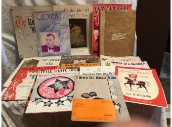 Antique Song Book - Lot Of 20