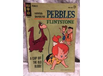 Antique - Classic Illustrated Junior Nursery Rhyme Comic Book - Hanna Barbara - Pebbles Flintstones