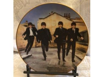 Vintage Beatles Limited Edition Collector Plate - A Hard Days Night