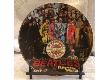 Vintage Beatles Limited Edition Collector Plate - Sgt. Pepper: The 25th Anniversary