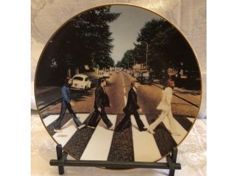 Vintage Beatles Limited Edition Collector Plate - Abby Road