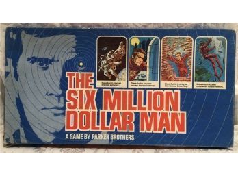 Vintage Board Game - The Six Million Dollar Man - 1975