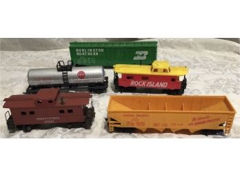 Cargo Toy Trains - Lot Of 5