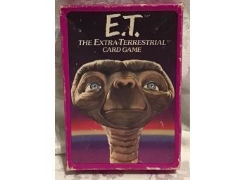 E.T. The Extraterrestrial Card Game - 1982