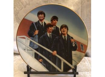 Vintage Beatles Limited Edition Collector Plate - Hello America