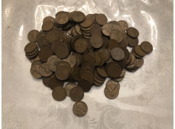 Coins - 225 Wheat Pennies - Shippable.