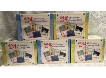 All Occasion Greeting Cards 24 Pk - Lot Of 5