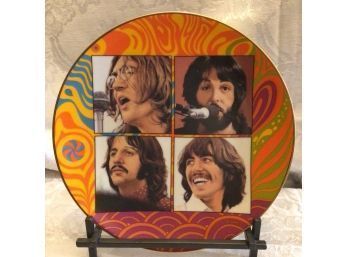 Vintage Beatles Limited Edition Collector Plate - Let It Be