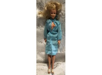 Barbie With Blue Dress