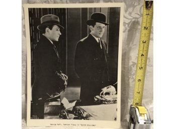 Vintage Print - George Raft, Spencer Tracy In Quick Millions