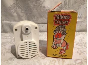 Talking Toilet Joke Toy
