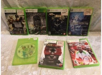 XBOX 360 Games - Lot Of 7 Games